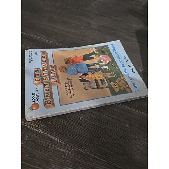 Vintage The Baby-Sitters Club #5 Dawn and the Impossible Three First Edition - Picture 2 of 7